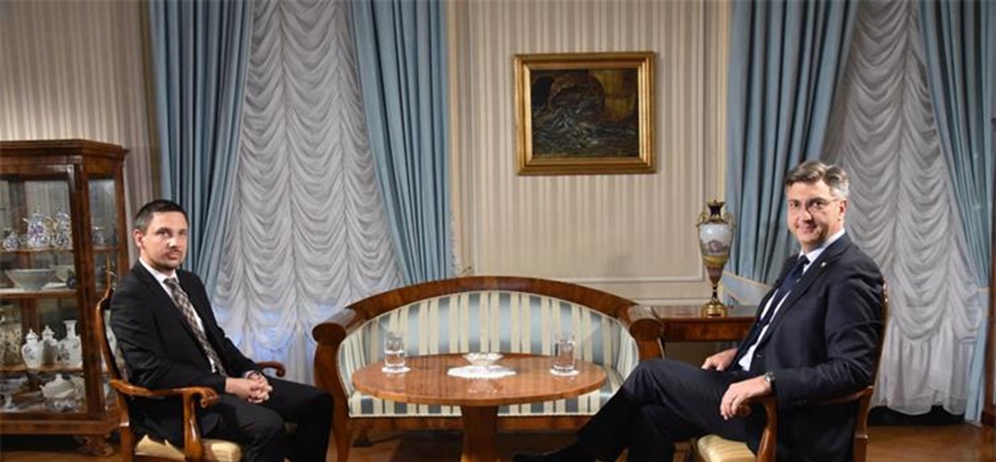 Plenković za HTV: Nastavak povećanja ulaganja prioritet je Vlade do kraja mandata